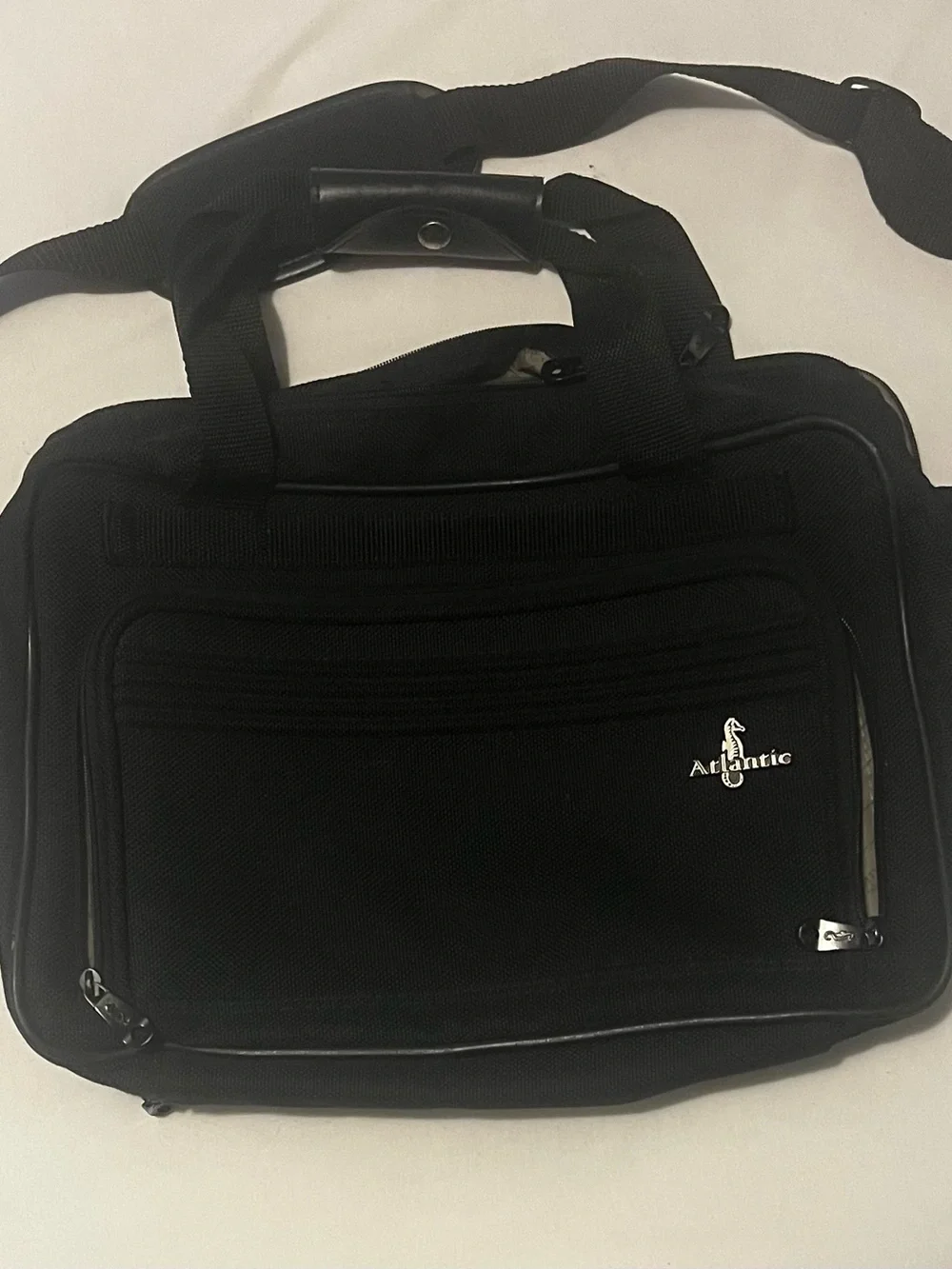 Black Laptop Briefcase for Men